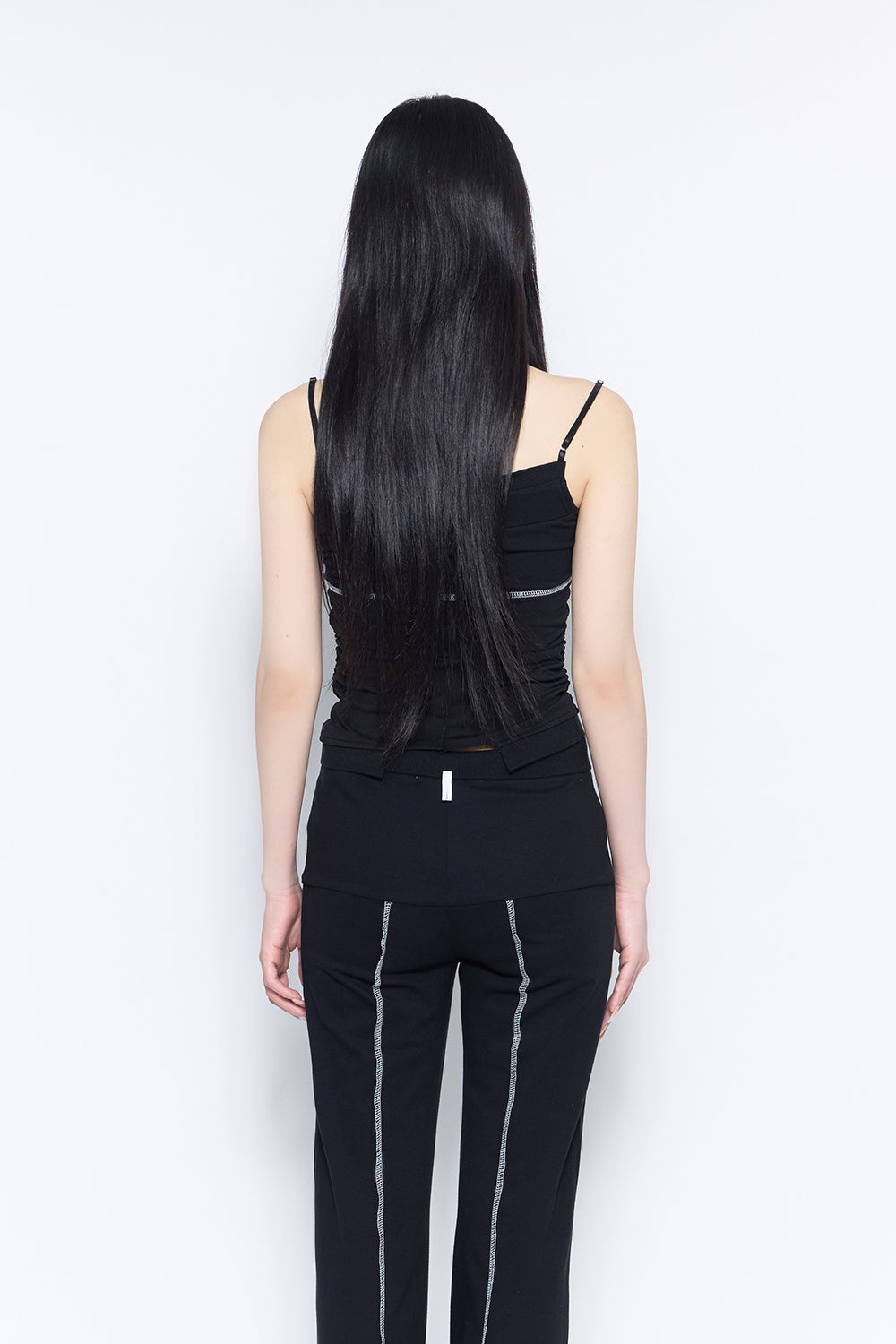 layered eyelet camisole