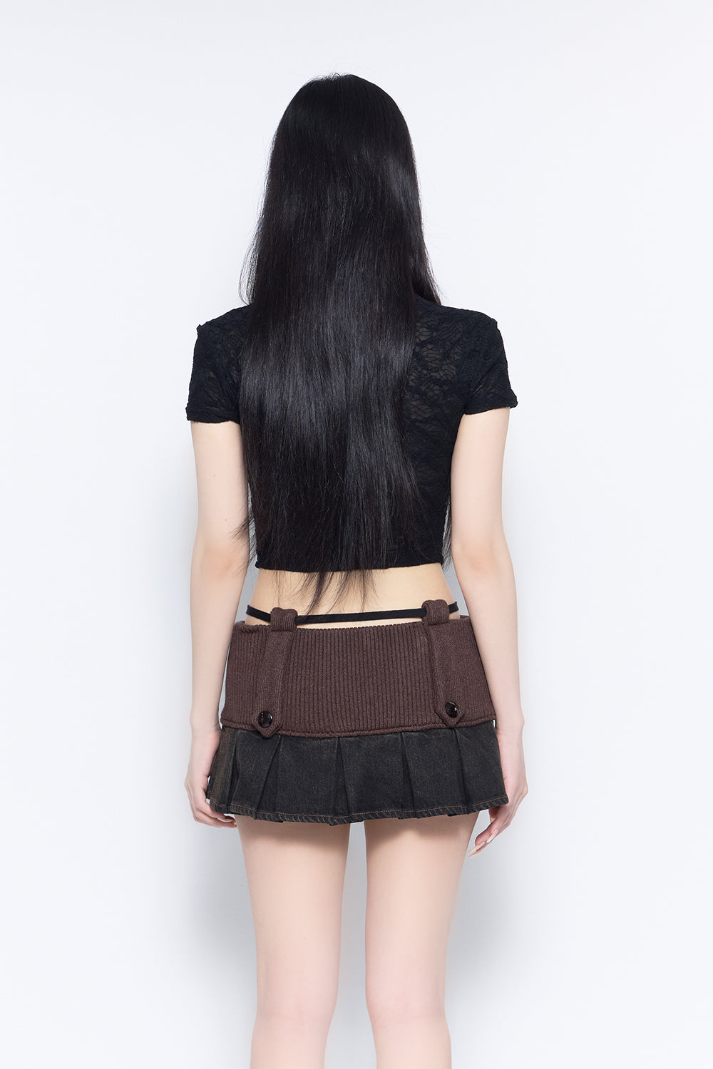 w zip garter tops