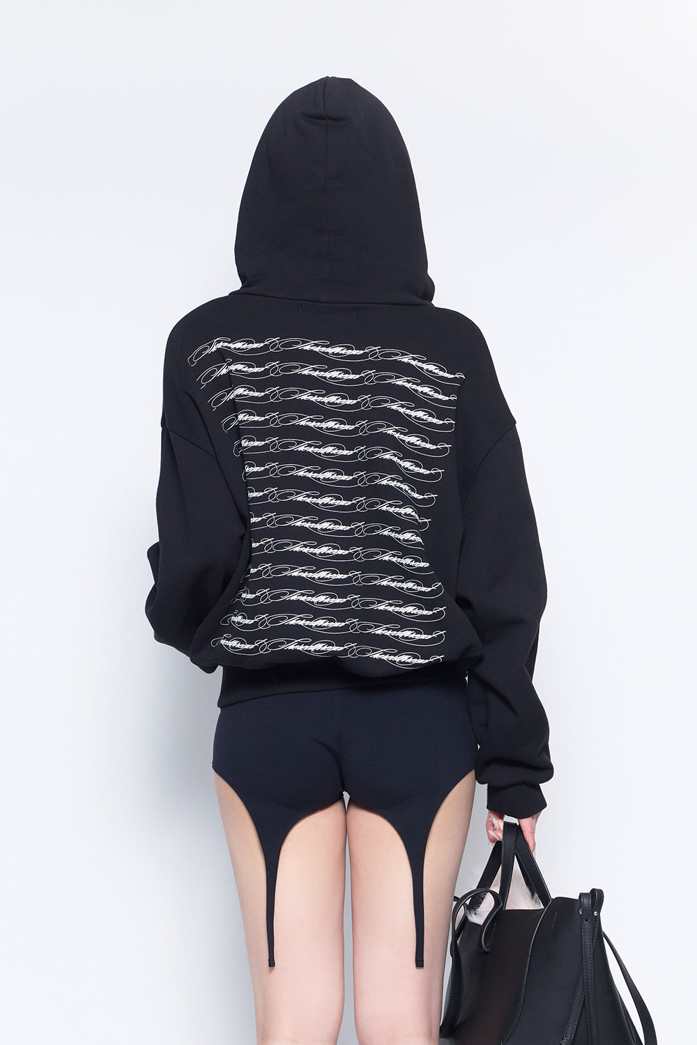 S logo pullover hoodie