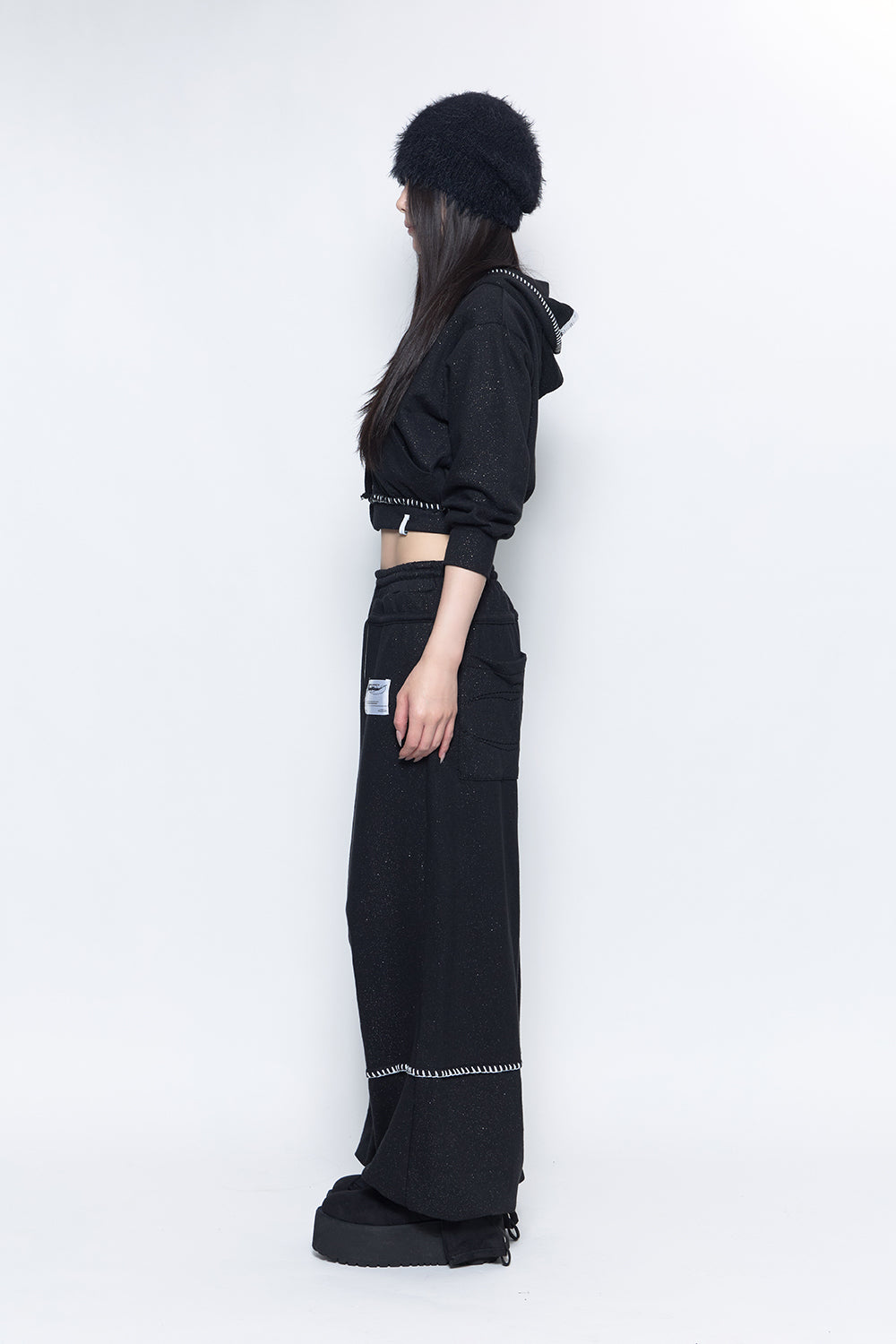 S double drawstring pants