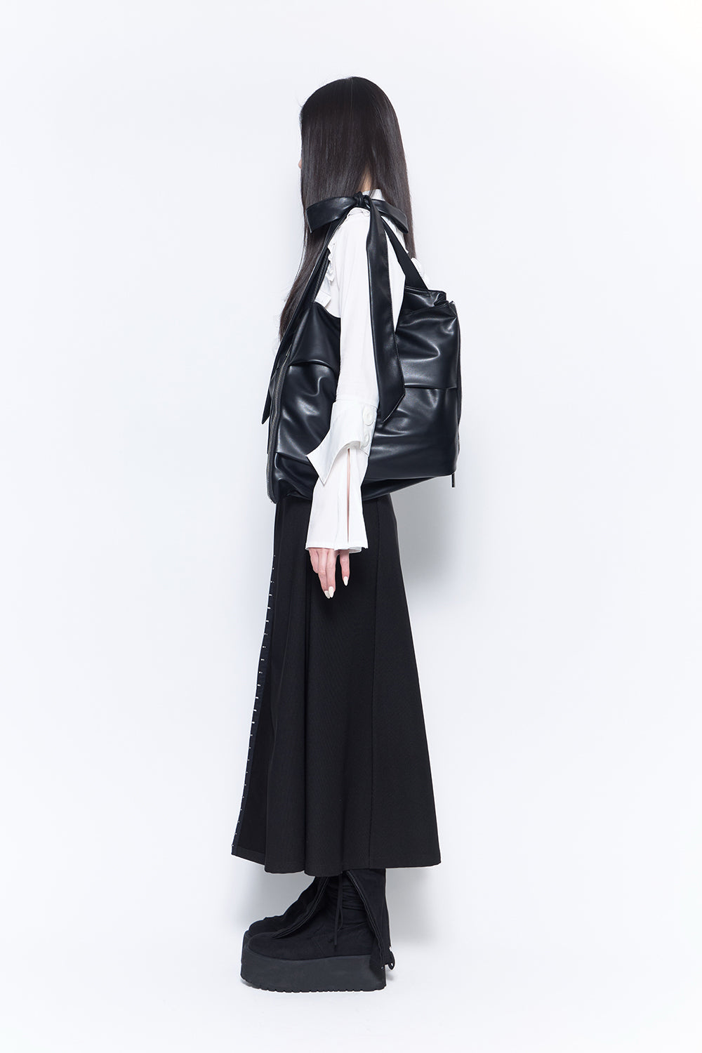 front hook flare skirt