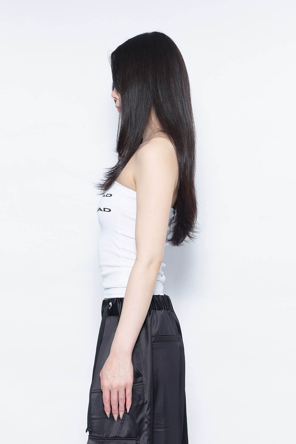 トップス theredthread S logo bare tops THEREDTHREAD / ザレッドスレッド】S logo bare tops