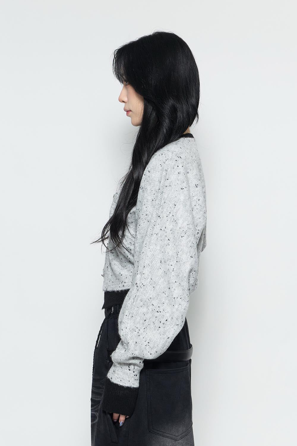 S layered dolman knit
