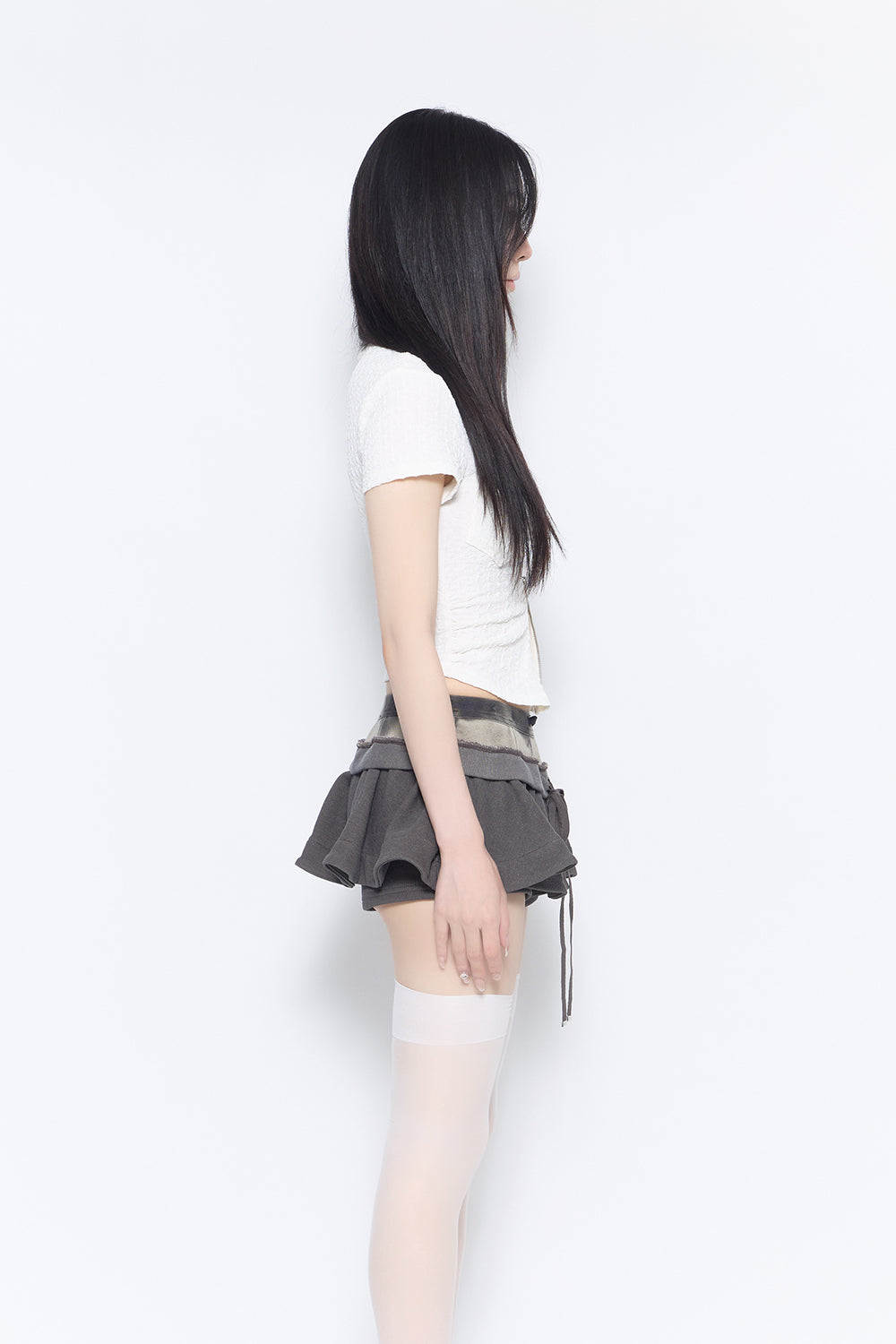 w zip garter tops