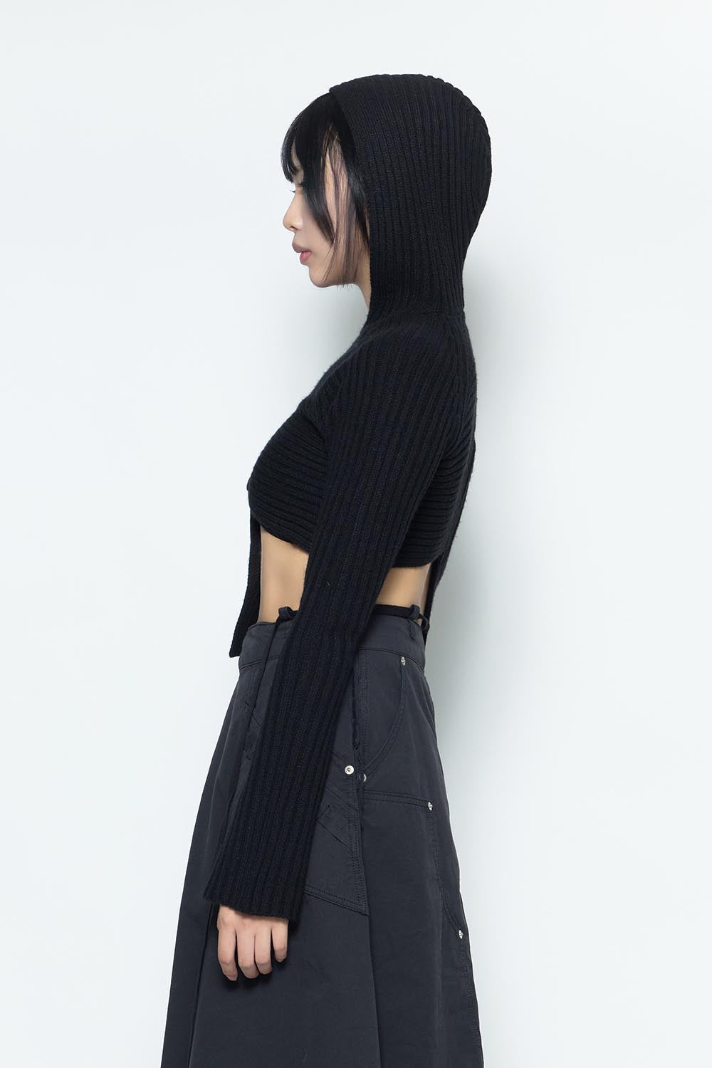 トップス THEREDTHREAD S embroidery ribbon hoodie THEREDTHREAD / ザ