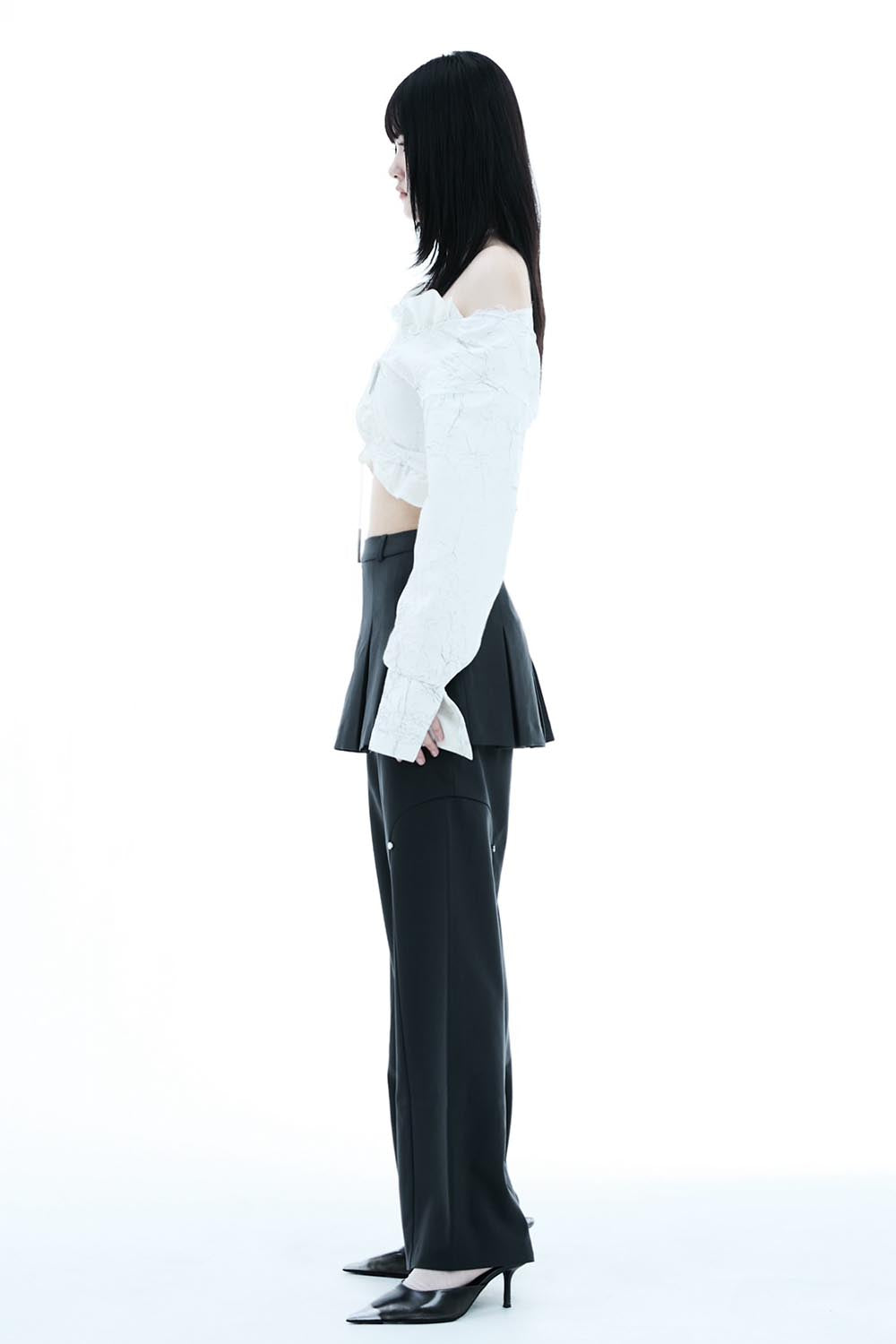 THEREDTHREAD / ザレッドスレッド】S classic skirt pants nomal