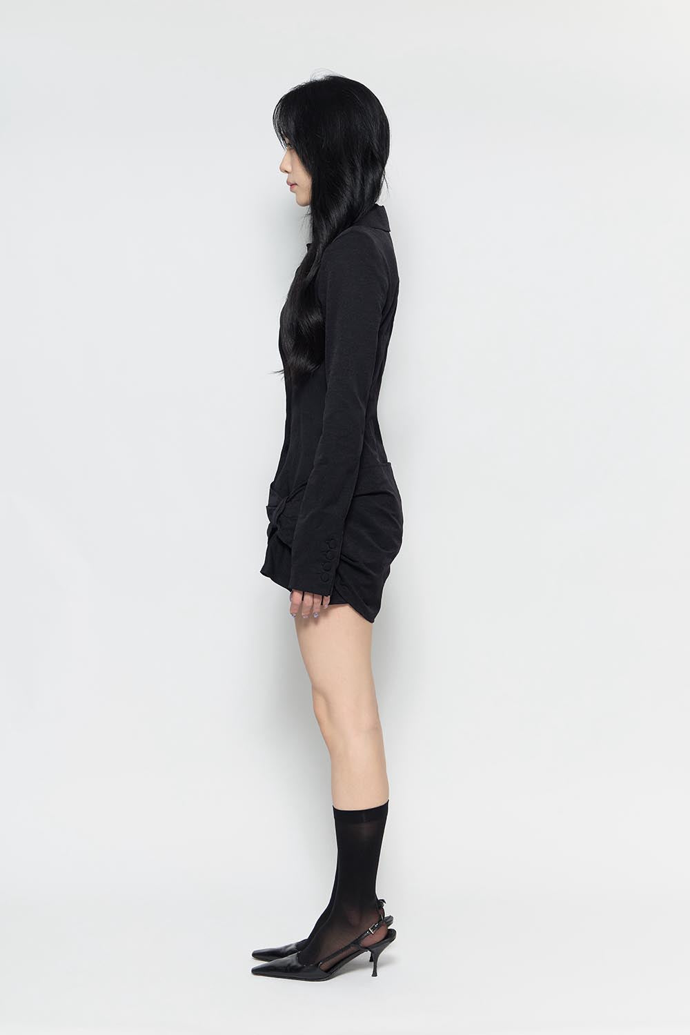 ワンピース theredthread S suit bow dress mini THEREDTHREAD / ザレッドスレッド】S suit bow dress mini