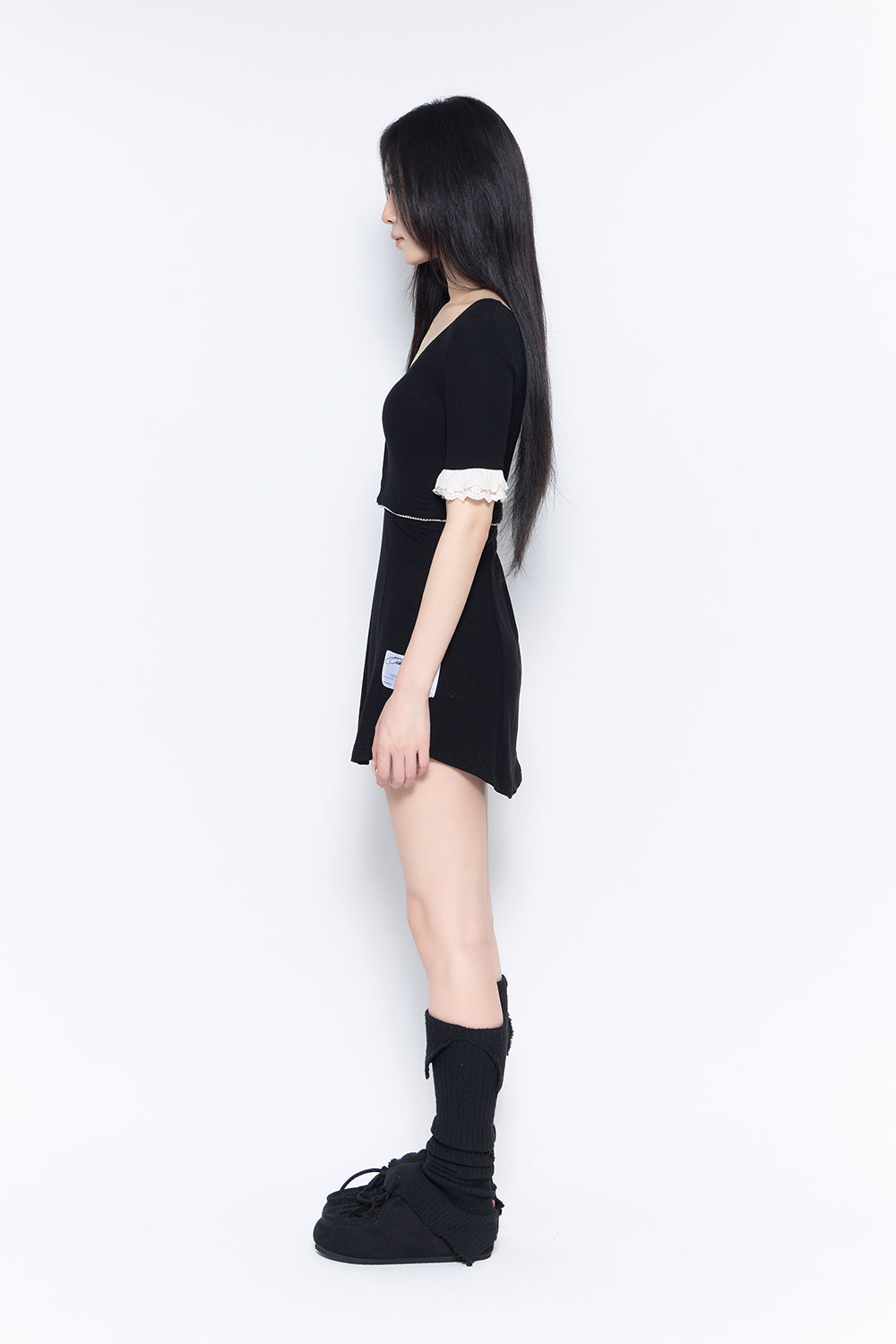 THEREDTHREAD / ザレッドスレッド】convertible laced dress mini