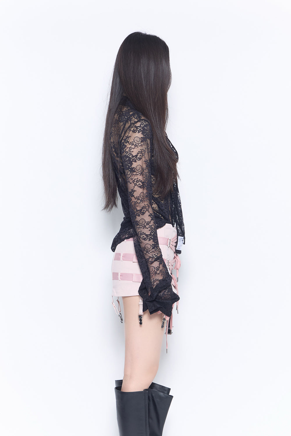bowtie shirt dress mini