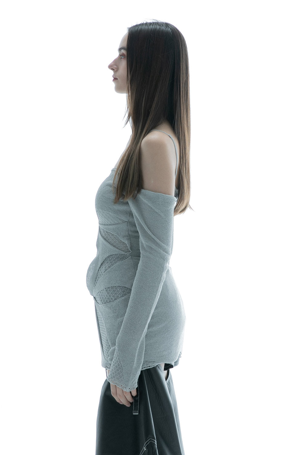 トップス THEREDTHREAD S slit fit tops petal THEREDTHREAD / ザレッドスレッド】S slit fit tops petal
