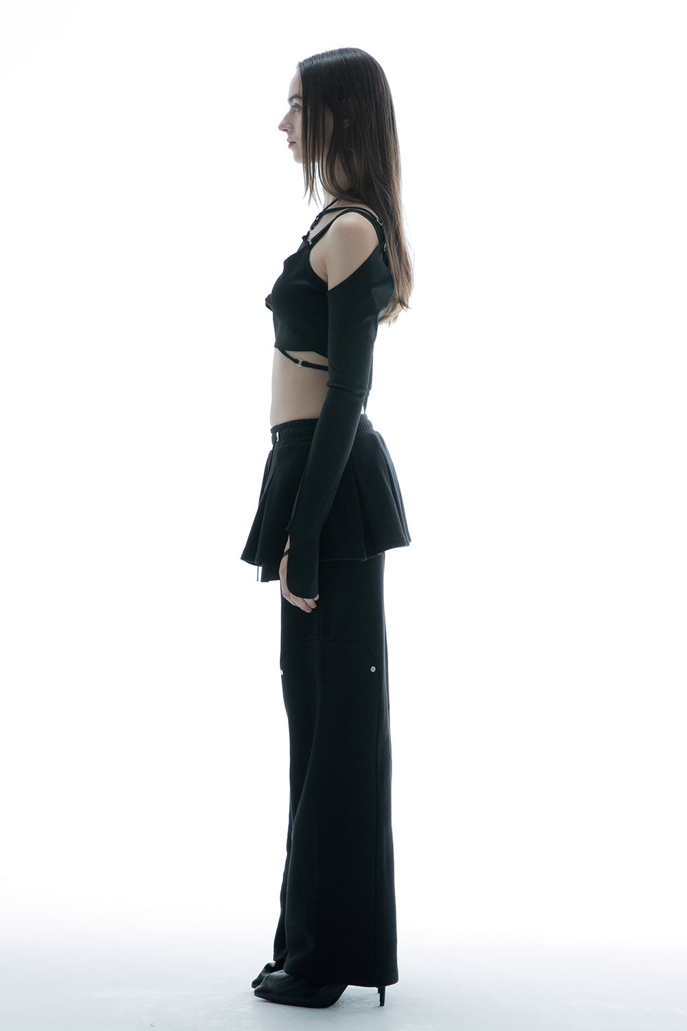 パンツ Theredthread S classic skirt pants sweat THEREDTHREAD / ザレッドスレッド】S classic skirt pants sweat