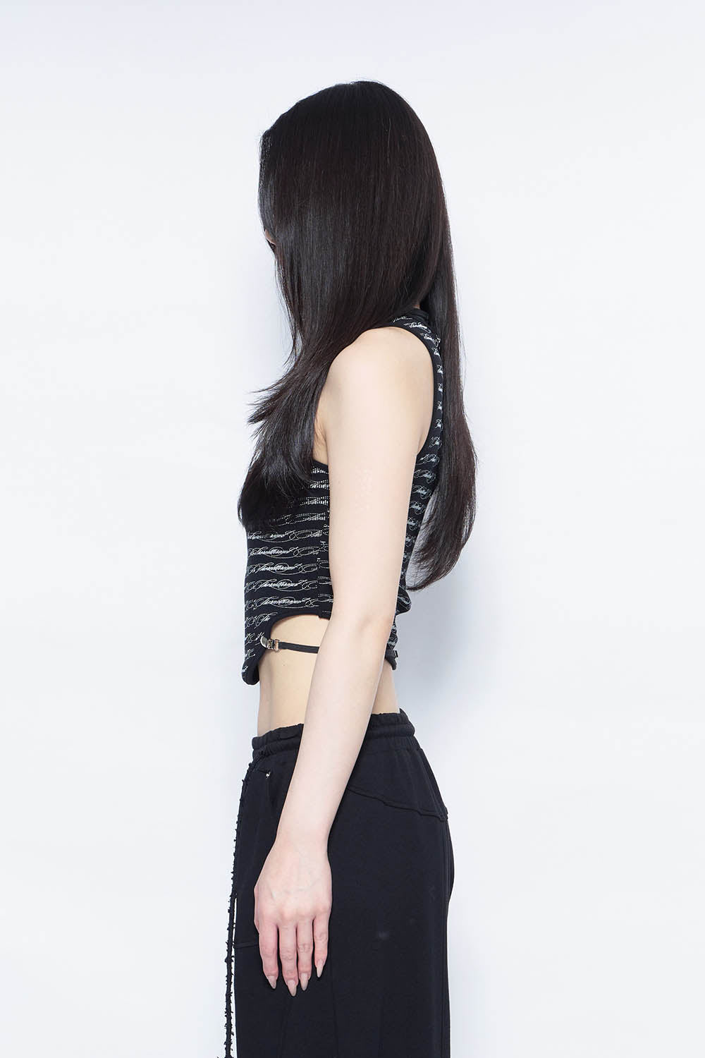 theredthread s タンクトップ THEREDTHREAD / ザレッドスレッド】S clip logo tank