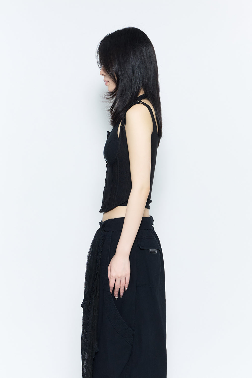 THEREDTHREAD】harness corset
