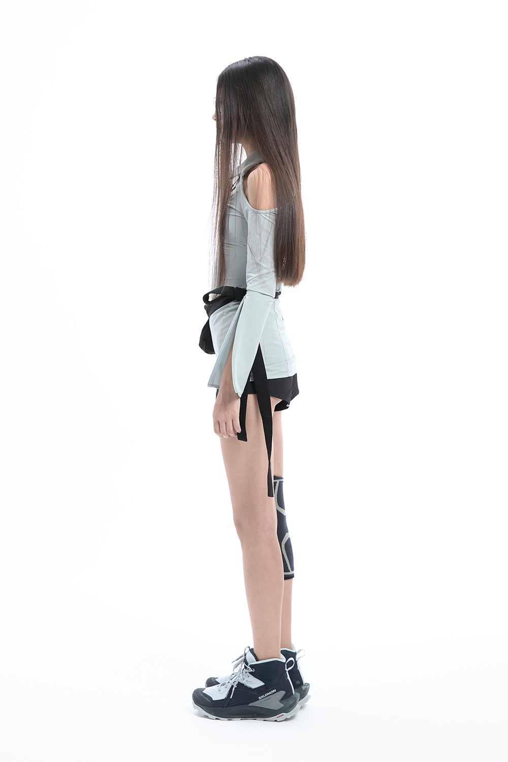 theredthread G tech jersey blouse dress