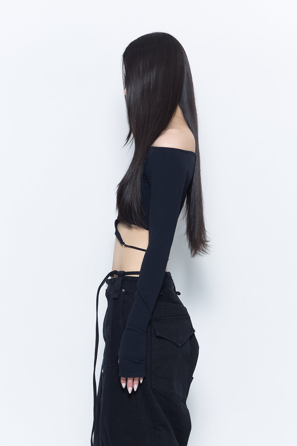 cutout tops cropped