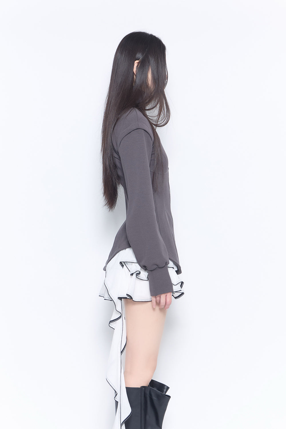 corset fit jacket