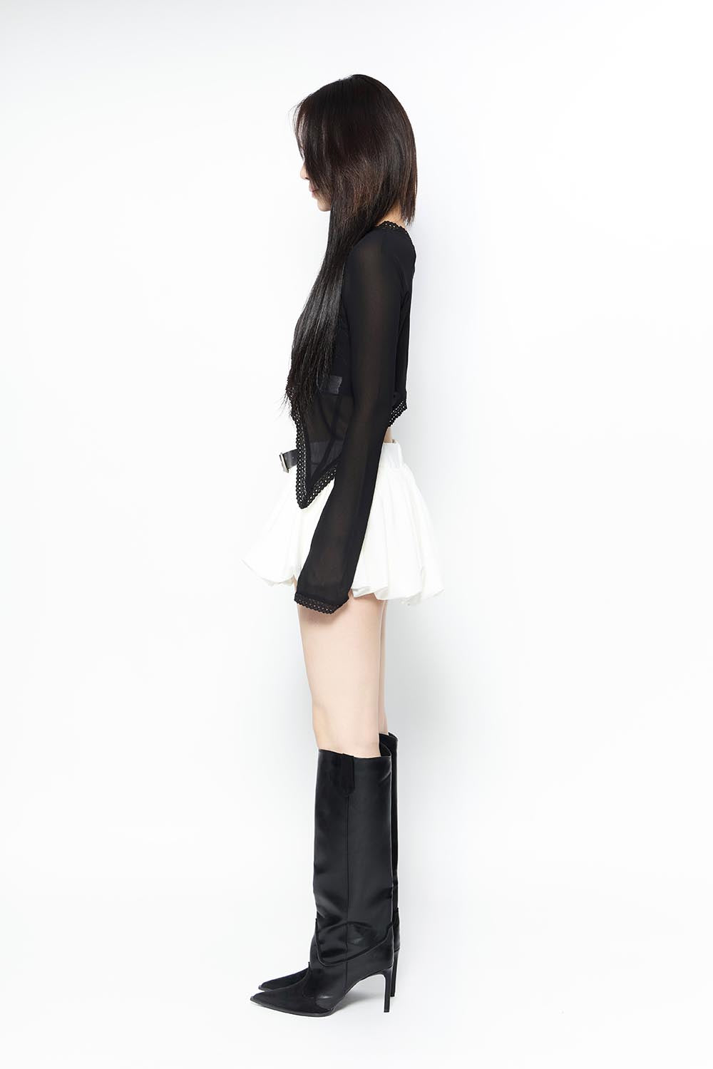 スカート S ring balloon skirt THEREDTHREAD / ザレッドスレッド】S ring balloon skirt