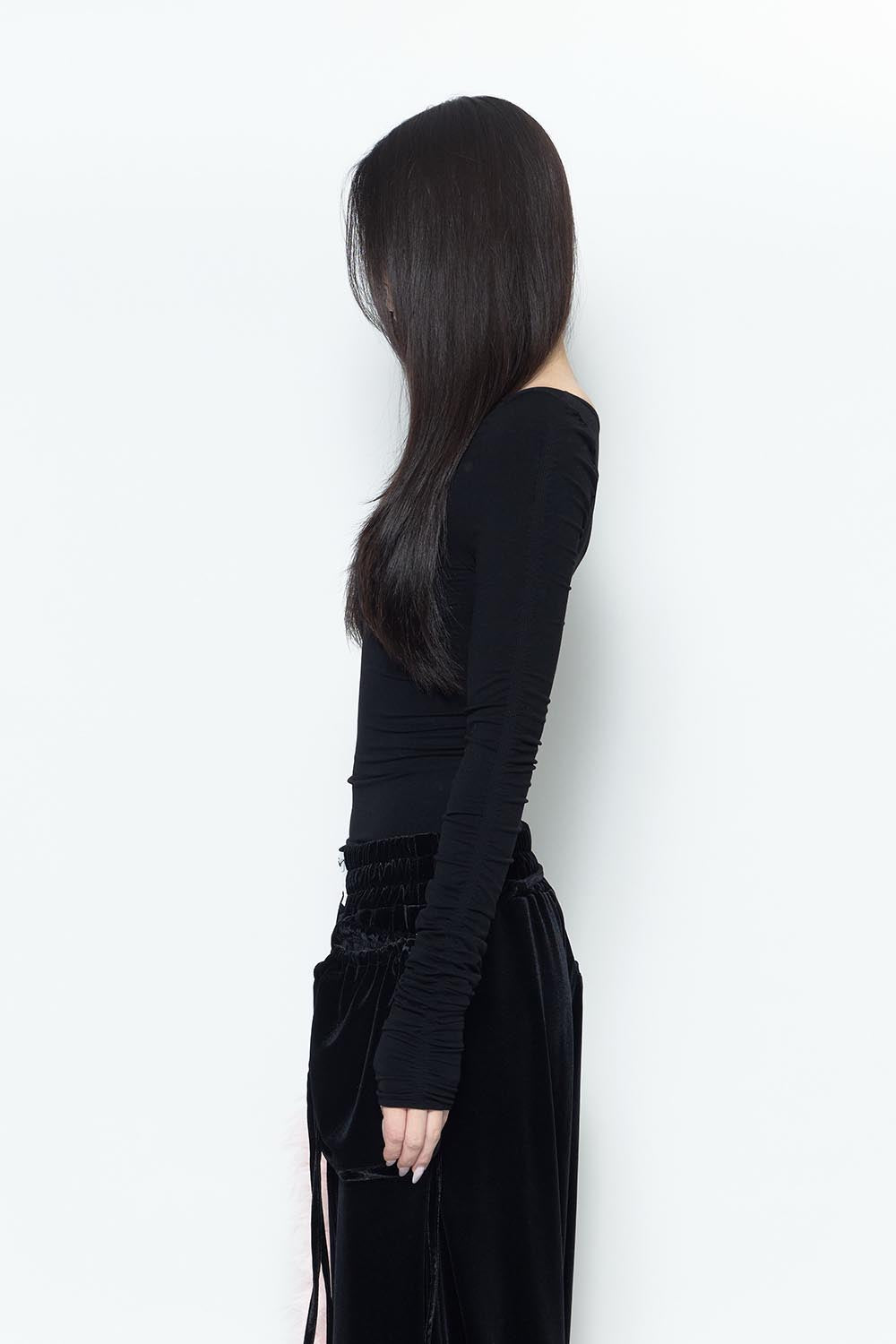 THEREDTHREAD / ザレッドスレッド】S ruched sculpt body