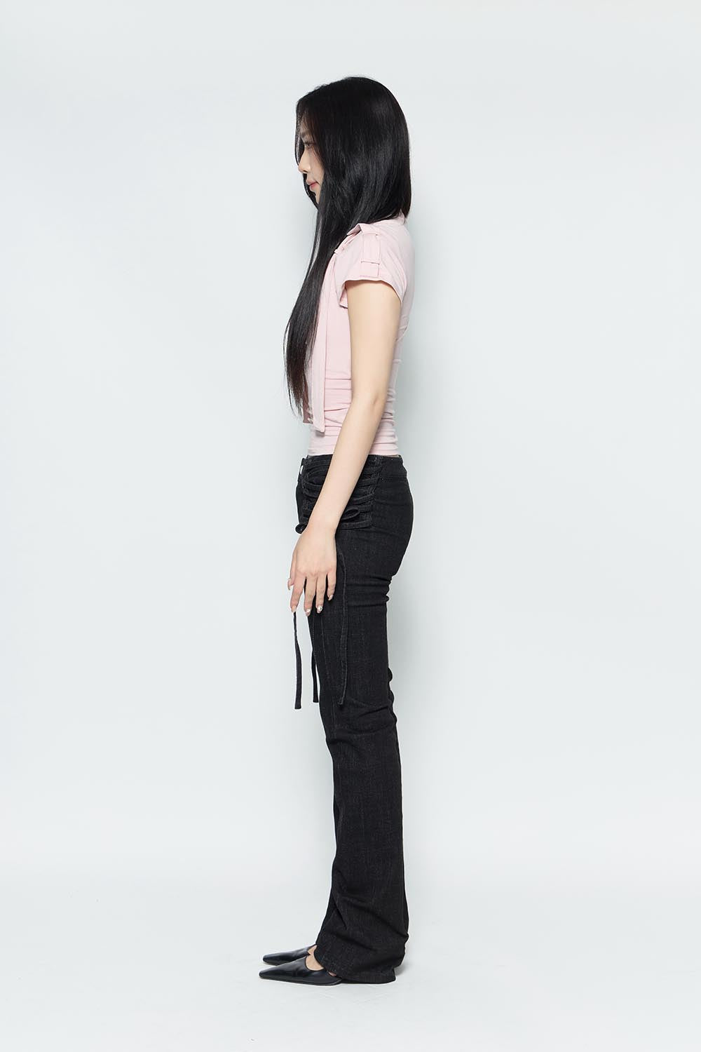 S lace up denim 1