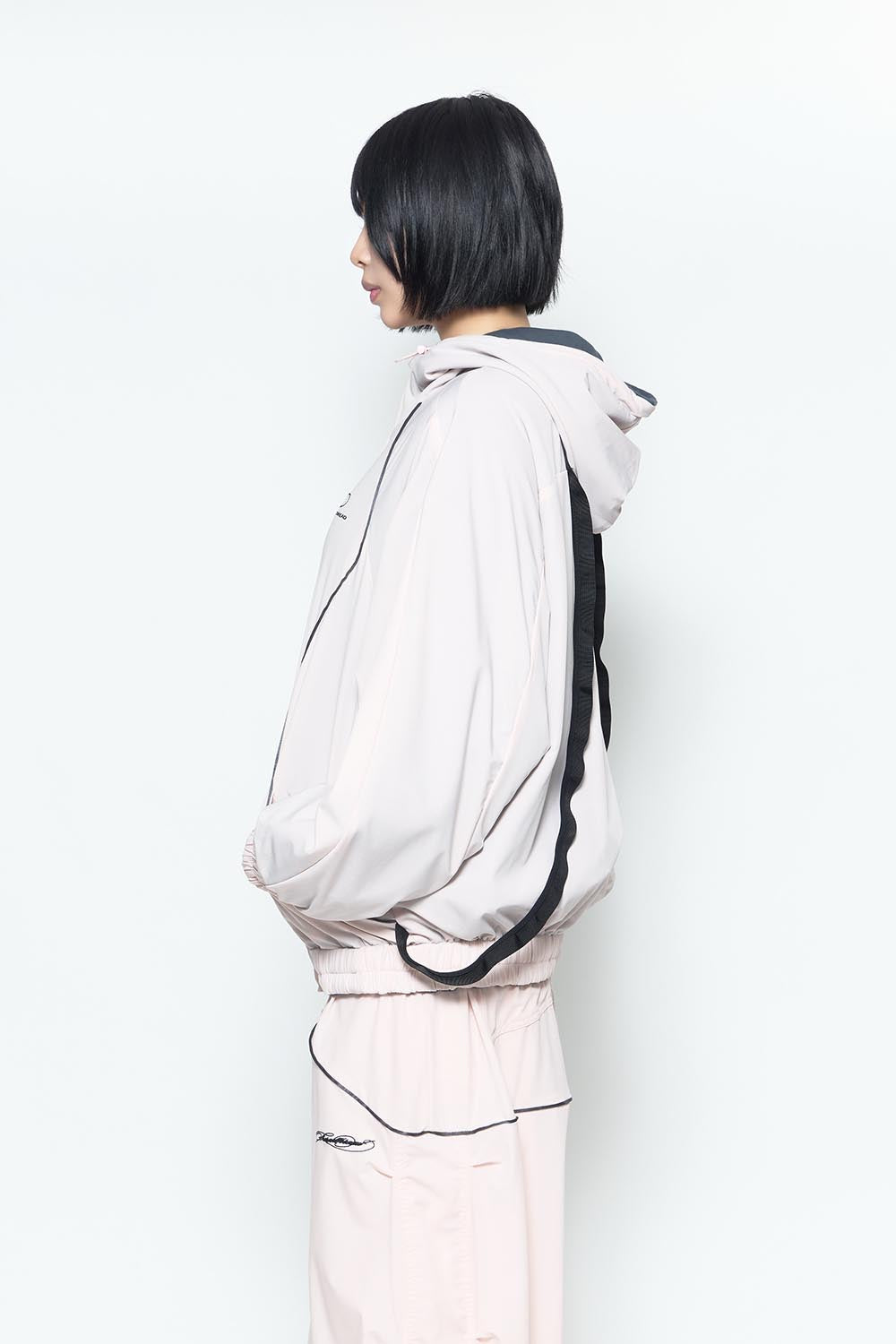 S flip nylon jacket