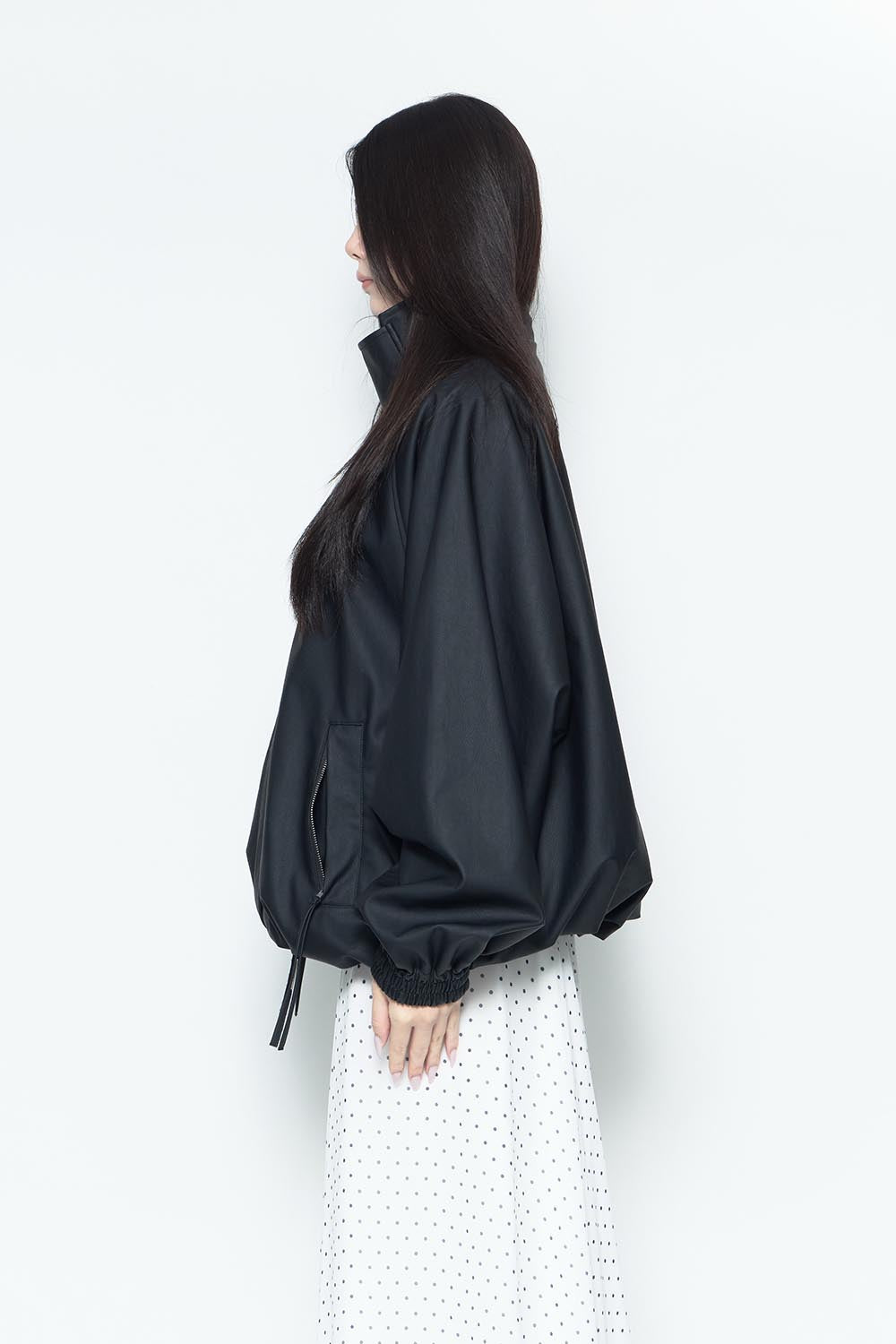 S overfit stitch jacket
