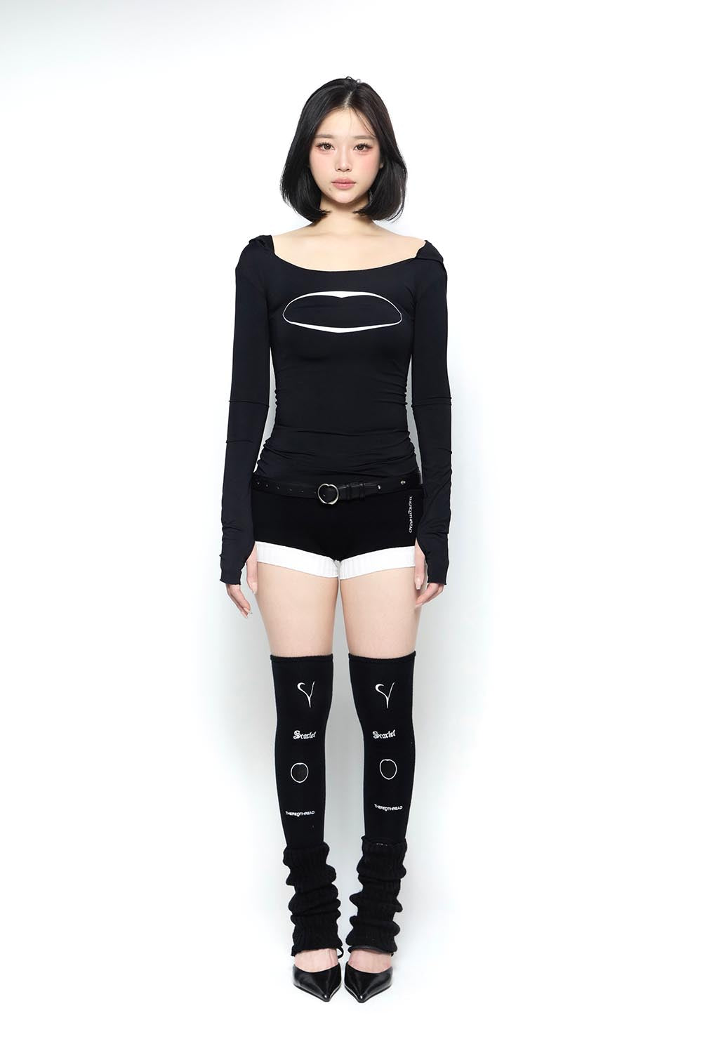 パンツ S logo knit pants micro theredthread THEREDTHREAD / ザレッドスレッド】S logo knit pants micro