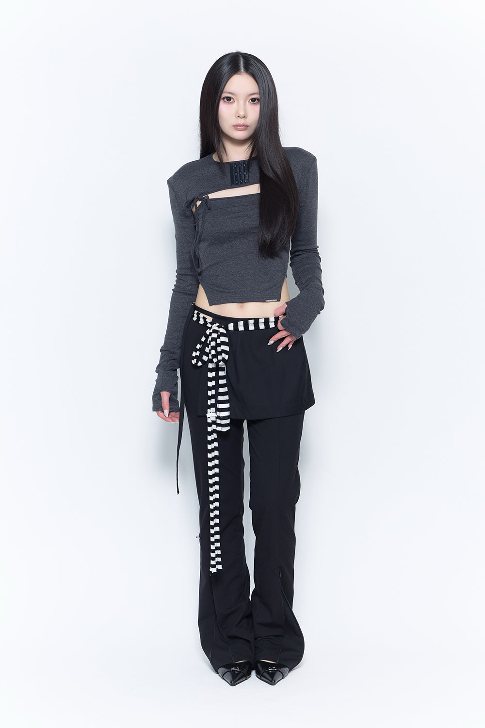 convertible wrap slacks