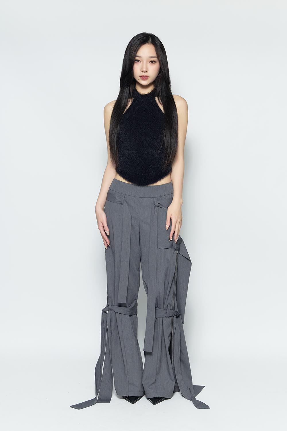 THEREDTHREAD / ザレッドスレッド】S belt slacks pants