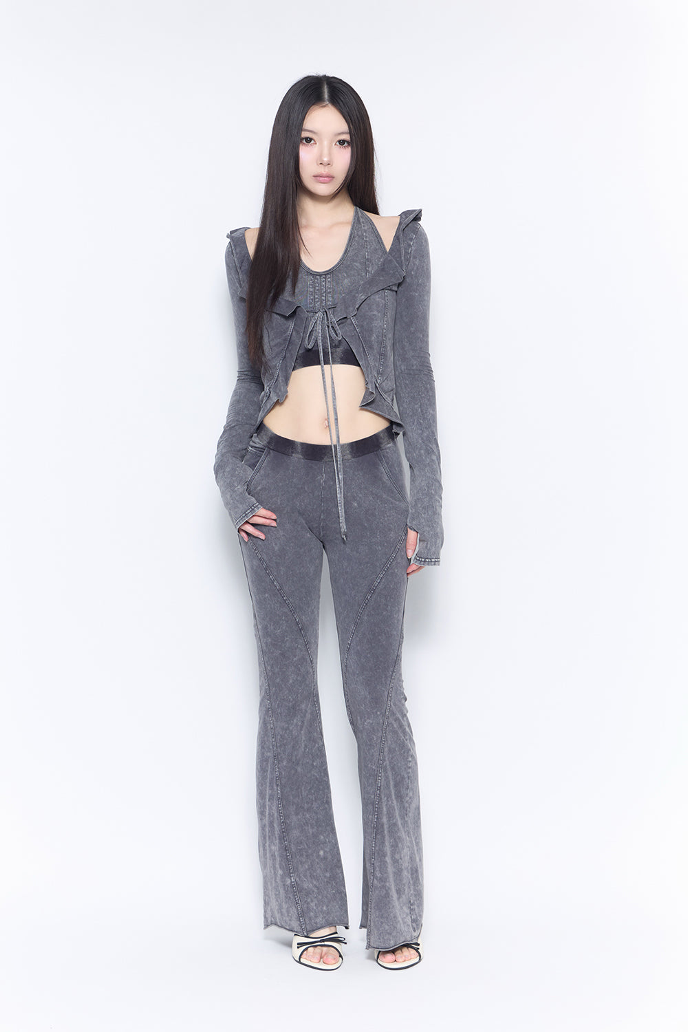 fade jersey pants