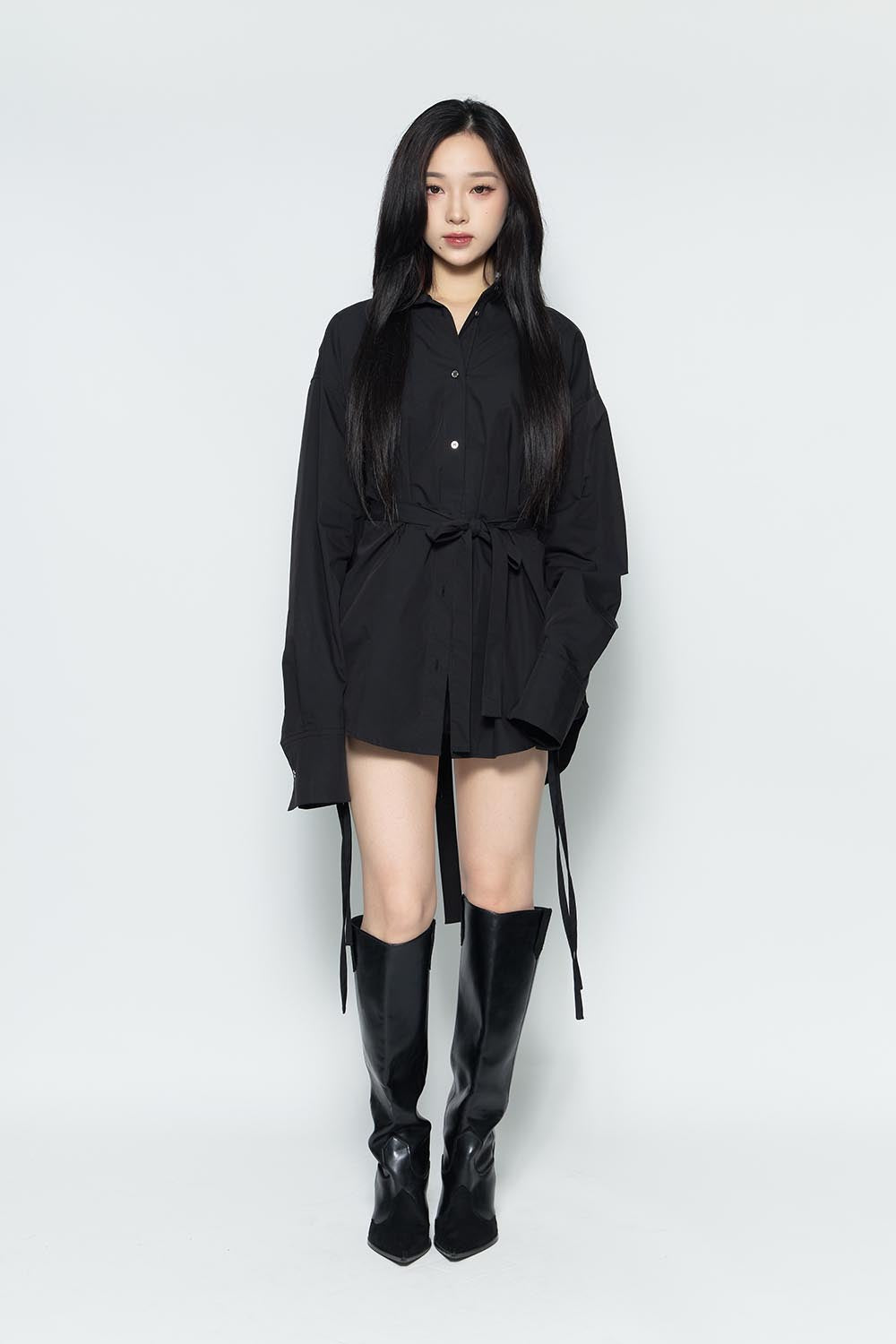 【THEREDTHREAD】 S layered dress bug check THEREDTHREAD / ザレッドスレッド】S layered dress bug check