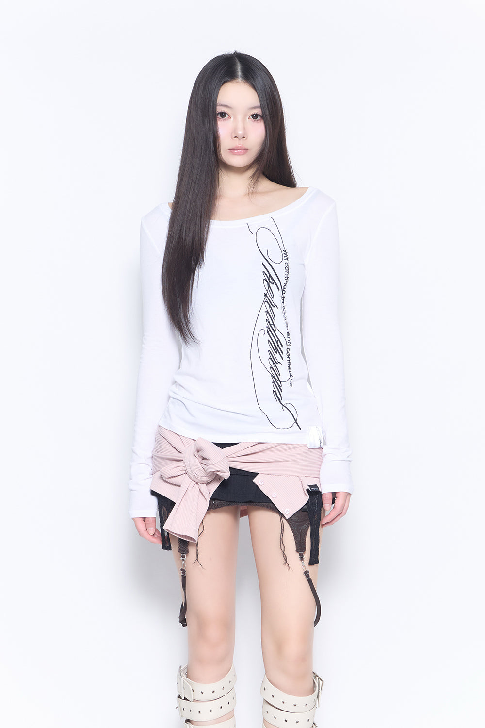 script stitch tee