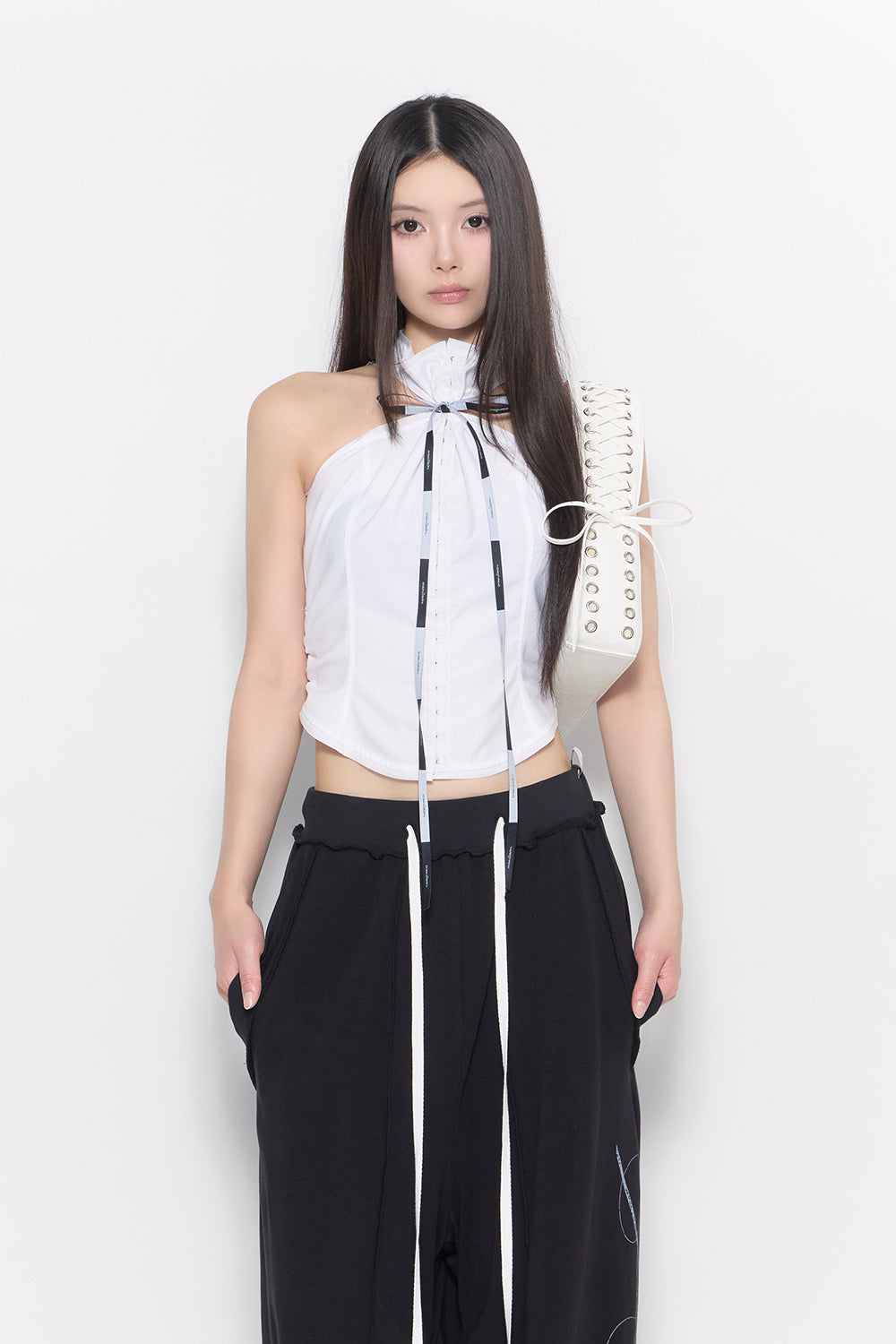 THEREDTHREAD / ザレッドスレッド】ribbon knot tops