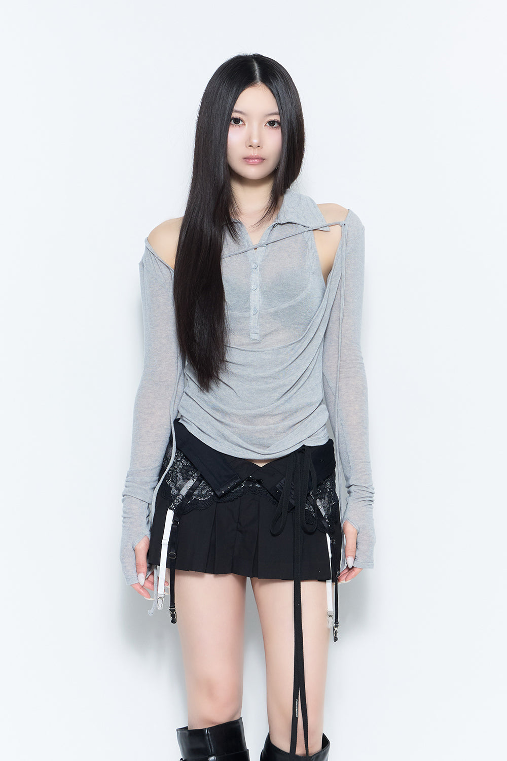 fluid layered tops