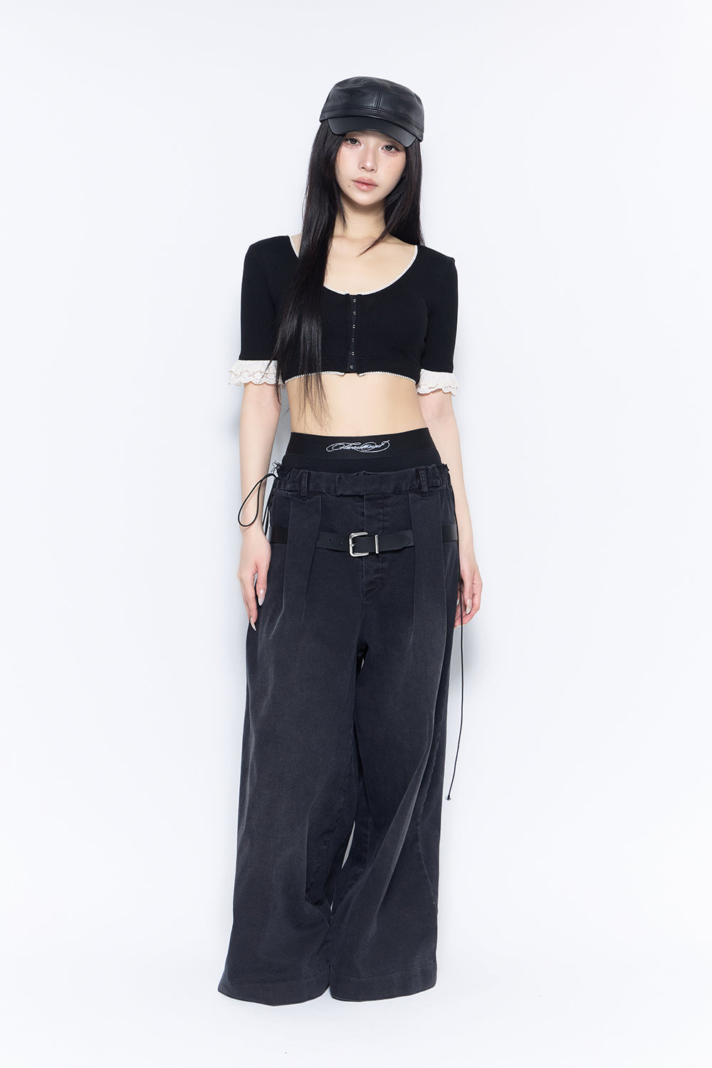 script layered pants