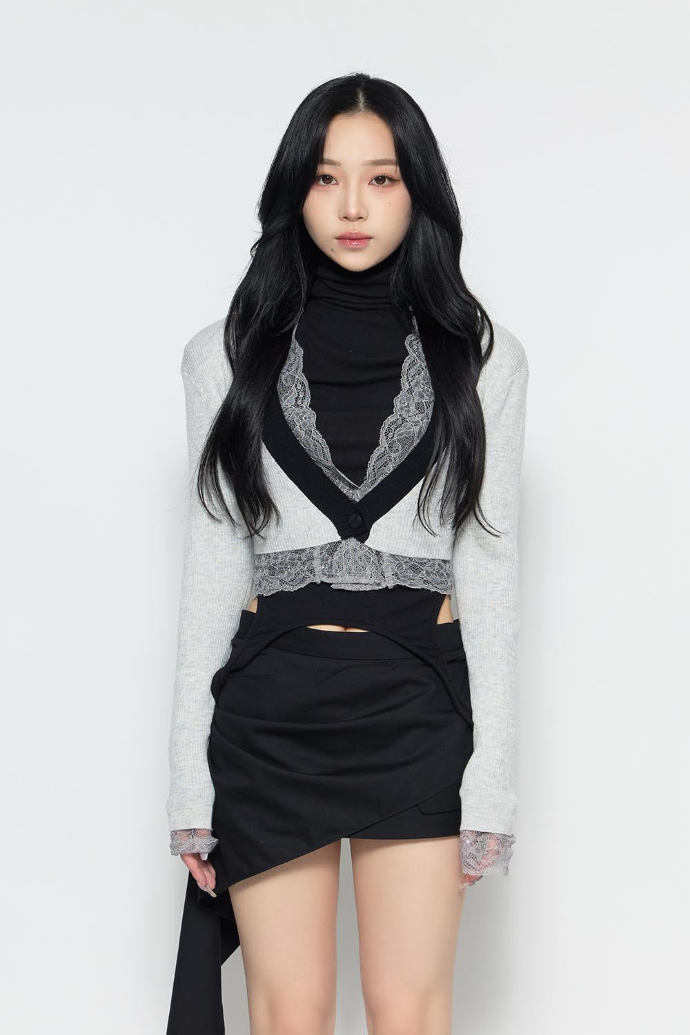 S framed lace tops