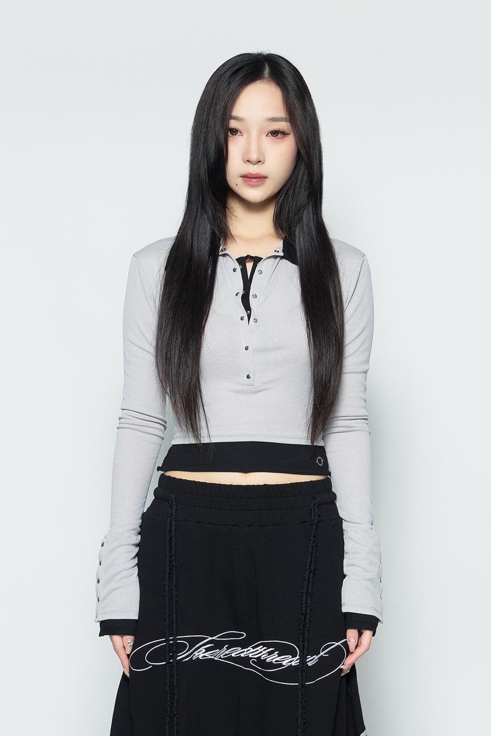 S bicolor layered tops