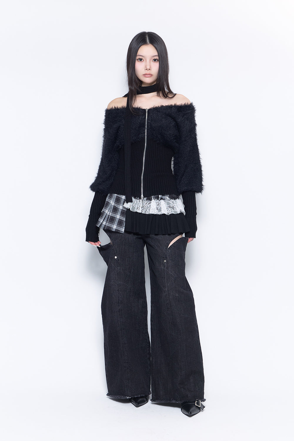 S half mini skirt bug check