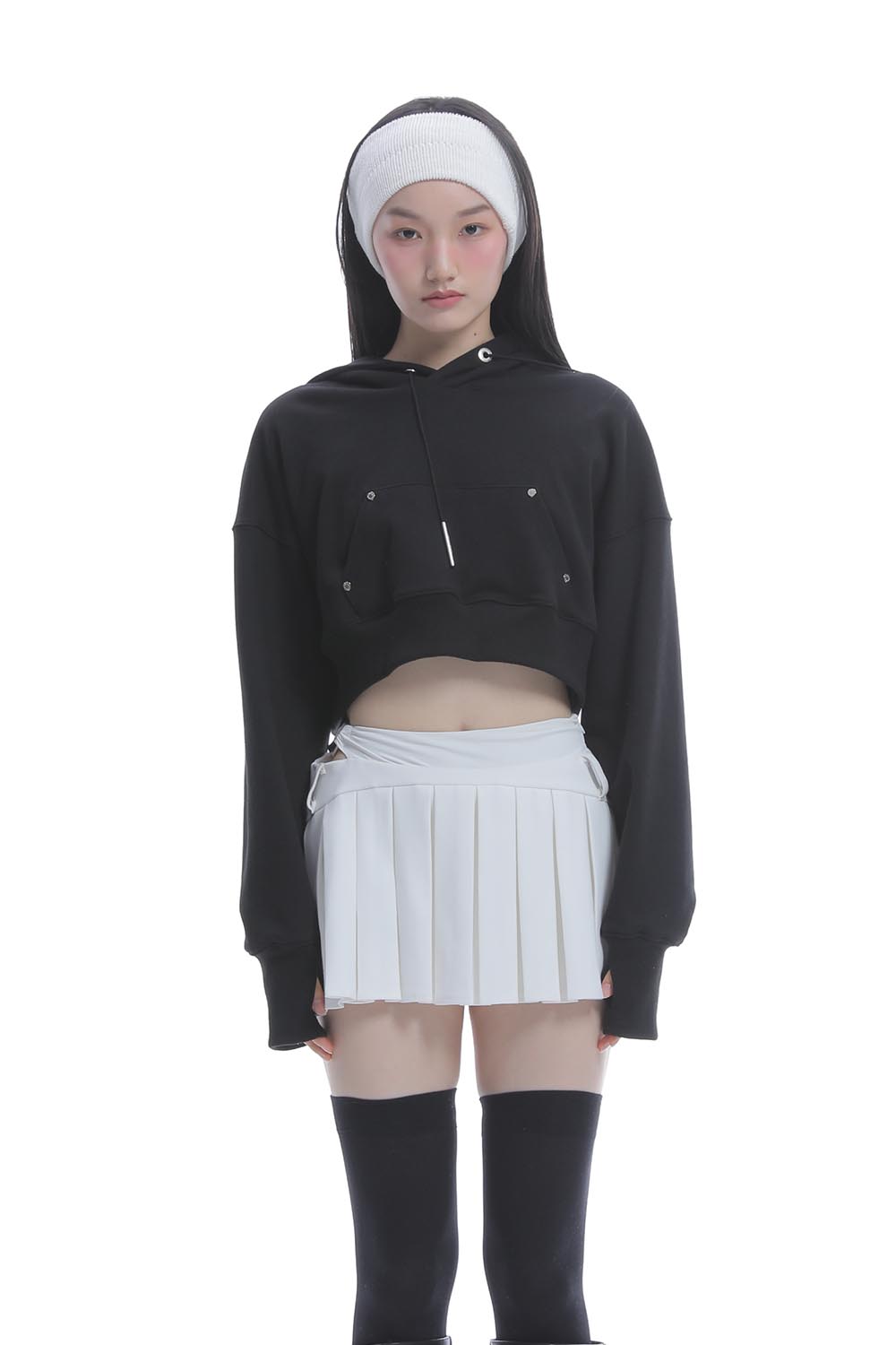 S pullover cropped