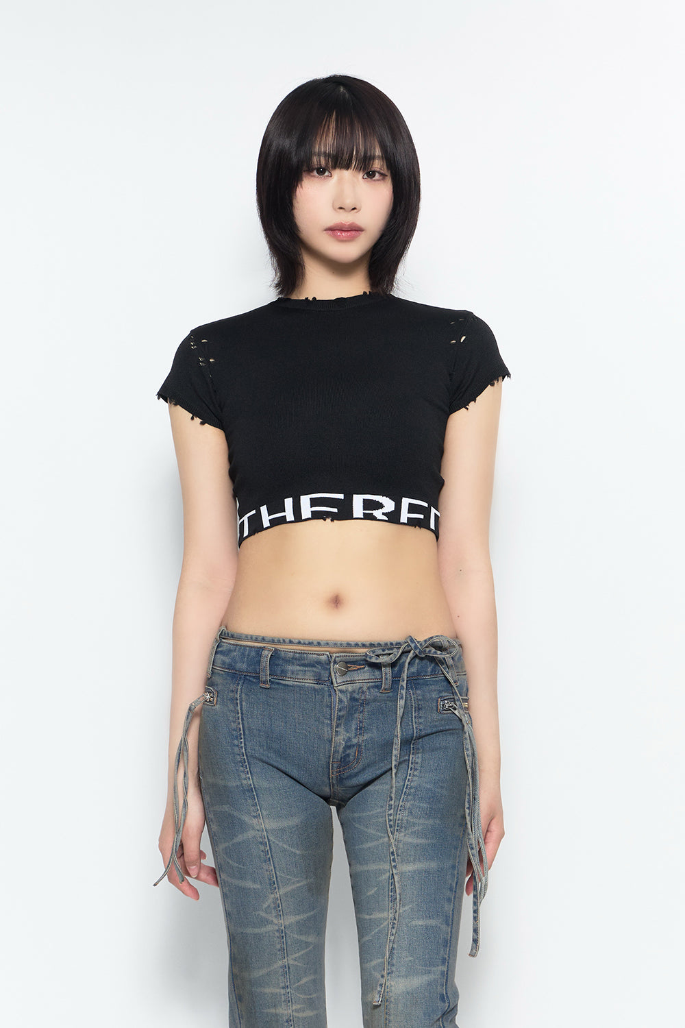 THEREDTHREAD / ザレッドスレッド】damage tops half logo