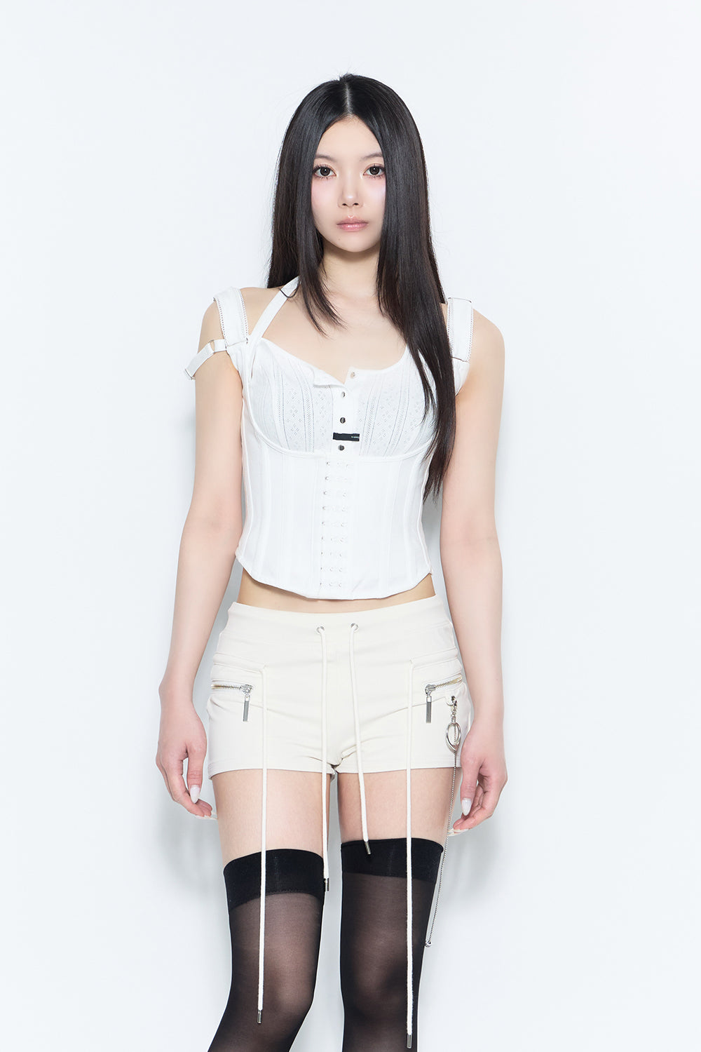 THEREDTHREAD】harness corset