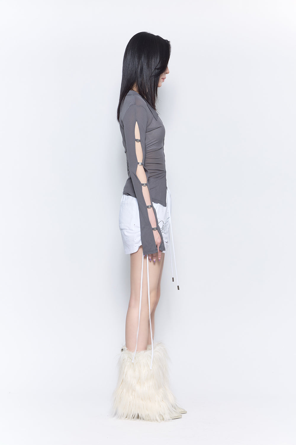 logo gradation skirt