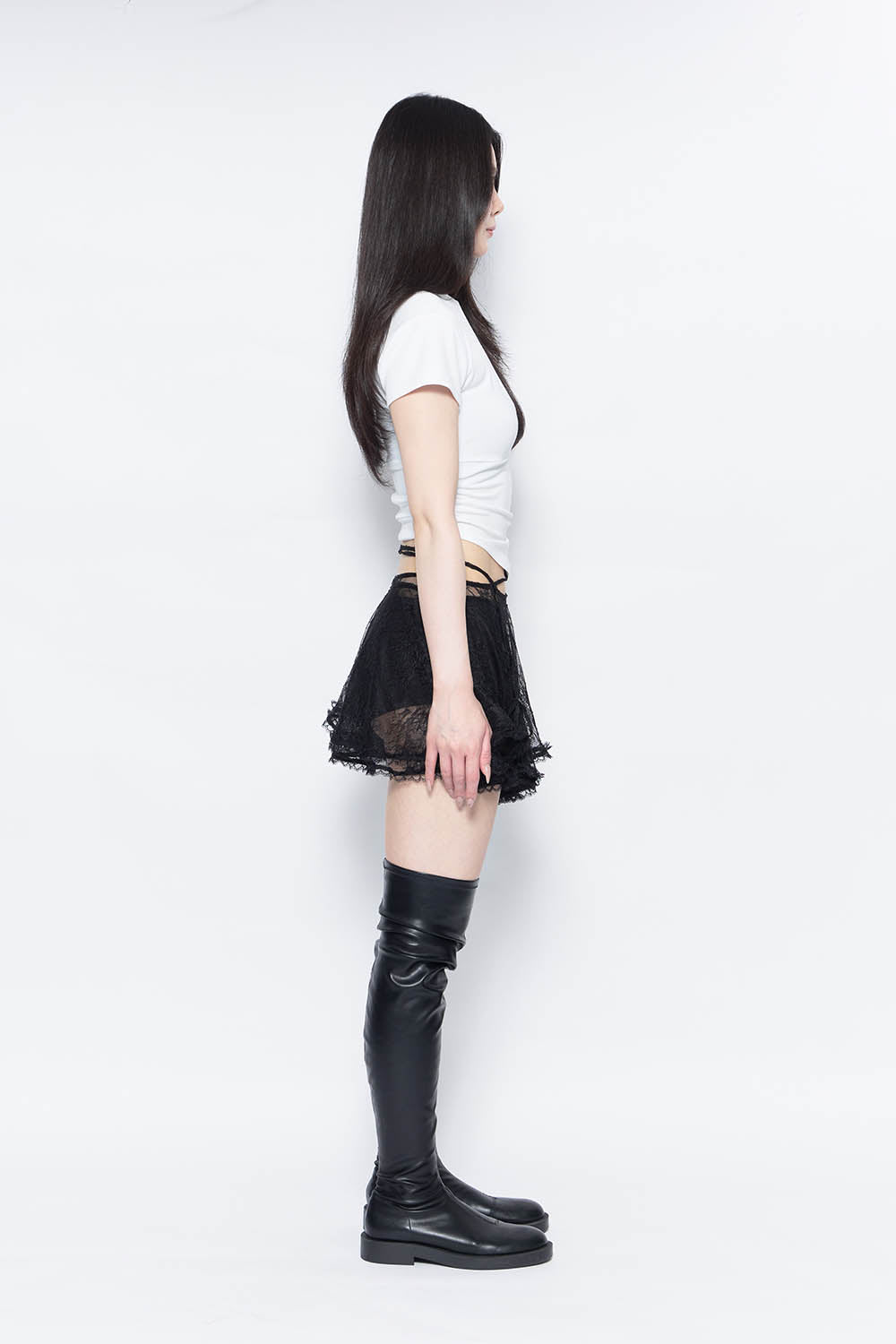 スカート S ring balloon skirt theredthread THEREDTHREAD / ザレッドスレッド】S ring balloon skirt