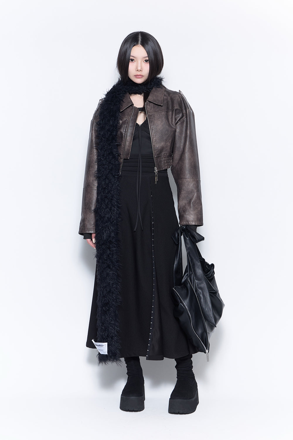 front hook flare skirt