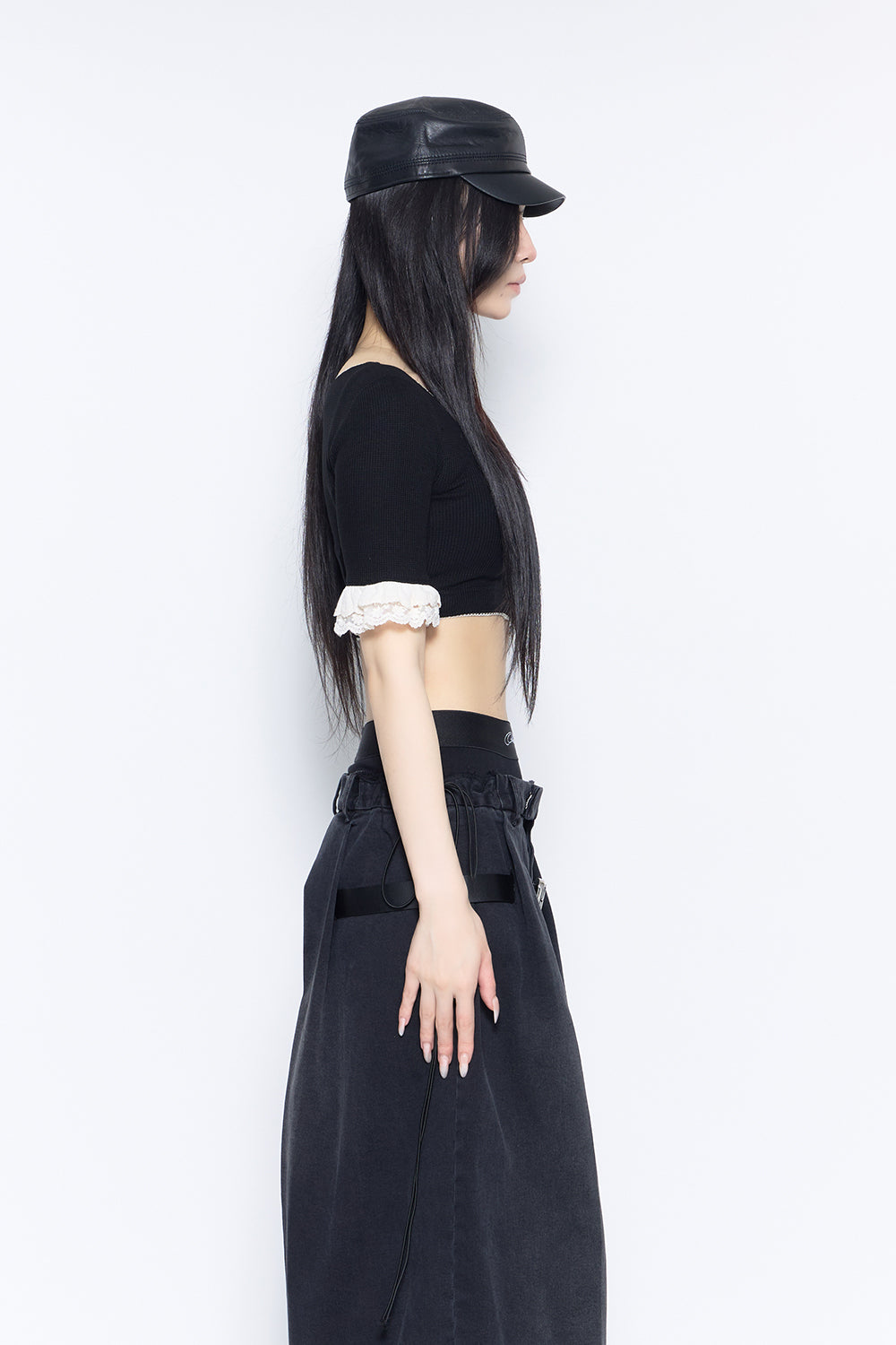 convertible laced dress mini