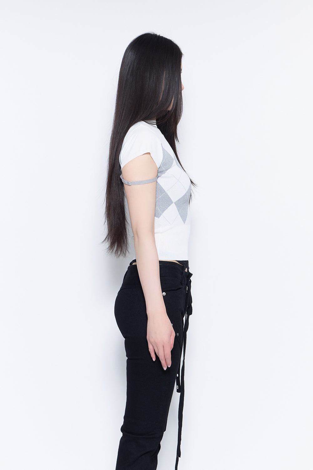 argyle fit tops