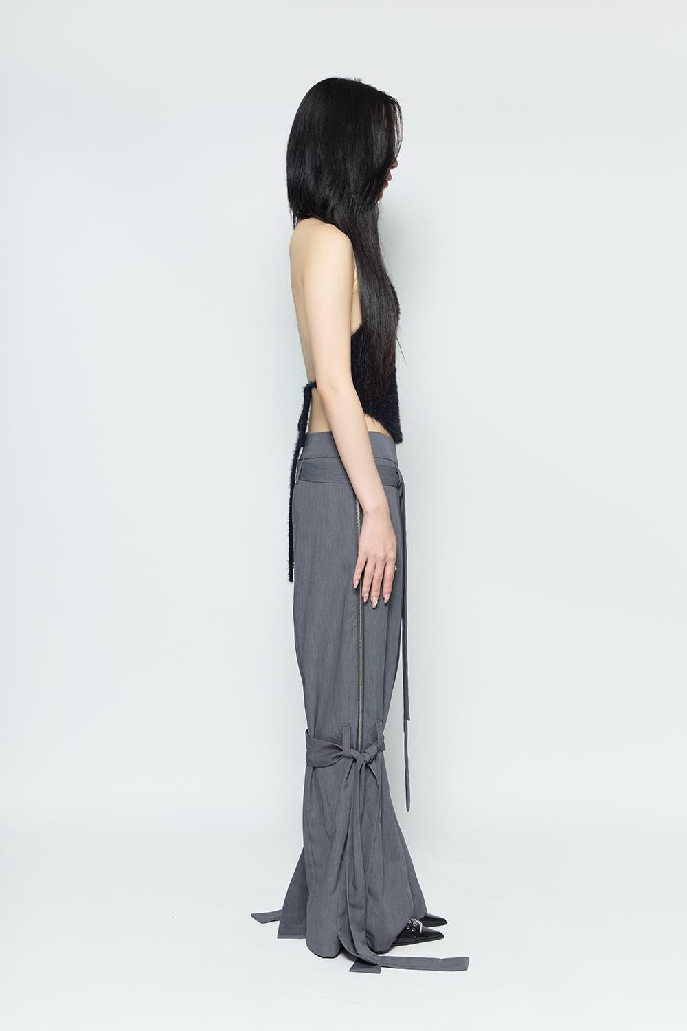 S belt slacks pants