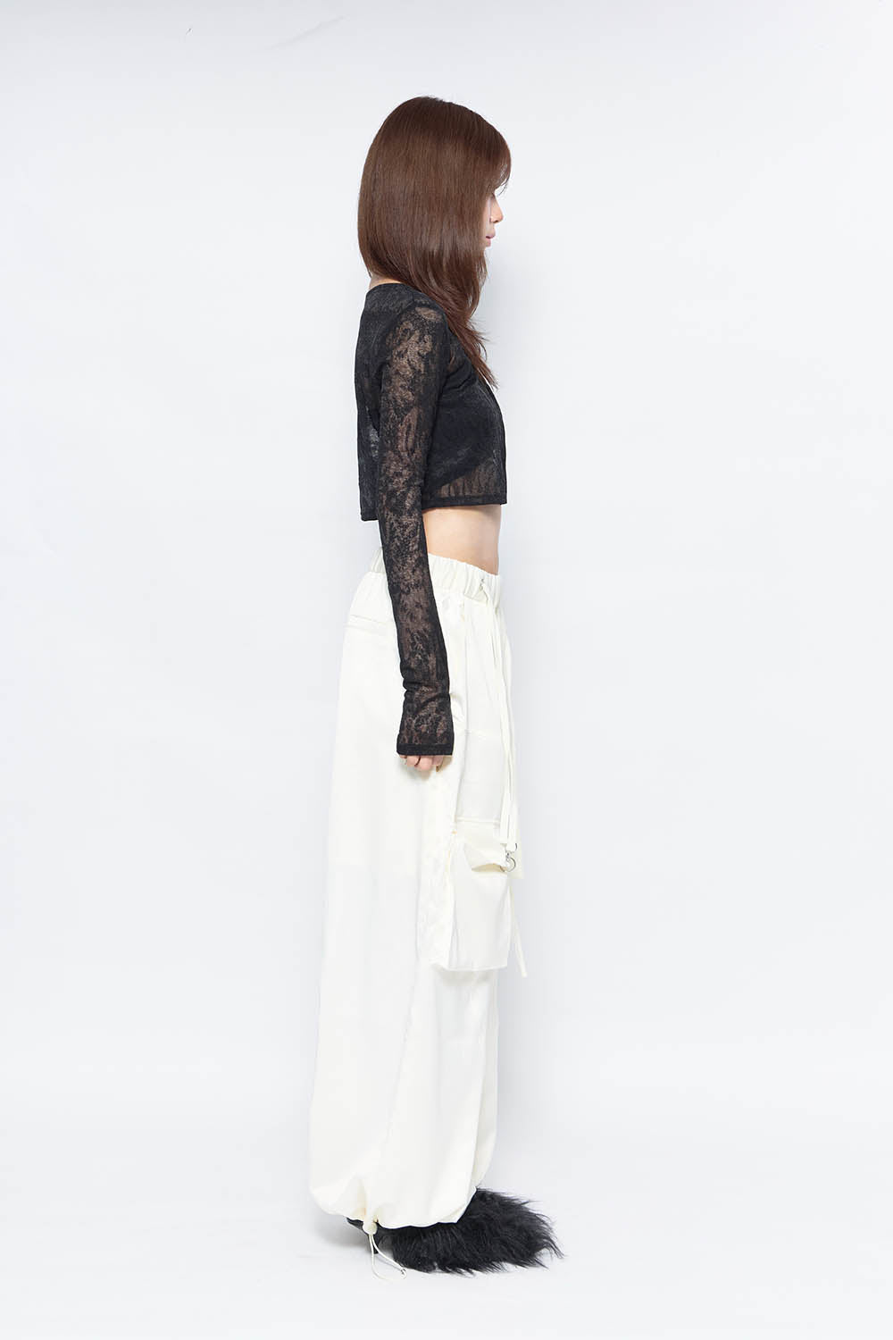 トップス theredthread S logo belt tops white ALL – THEREDTHREAD
