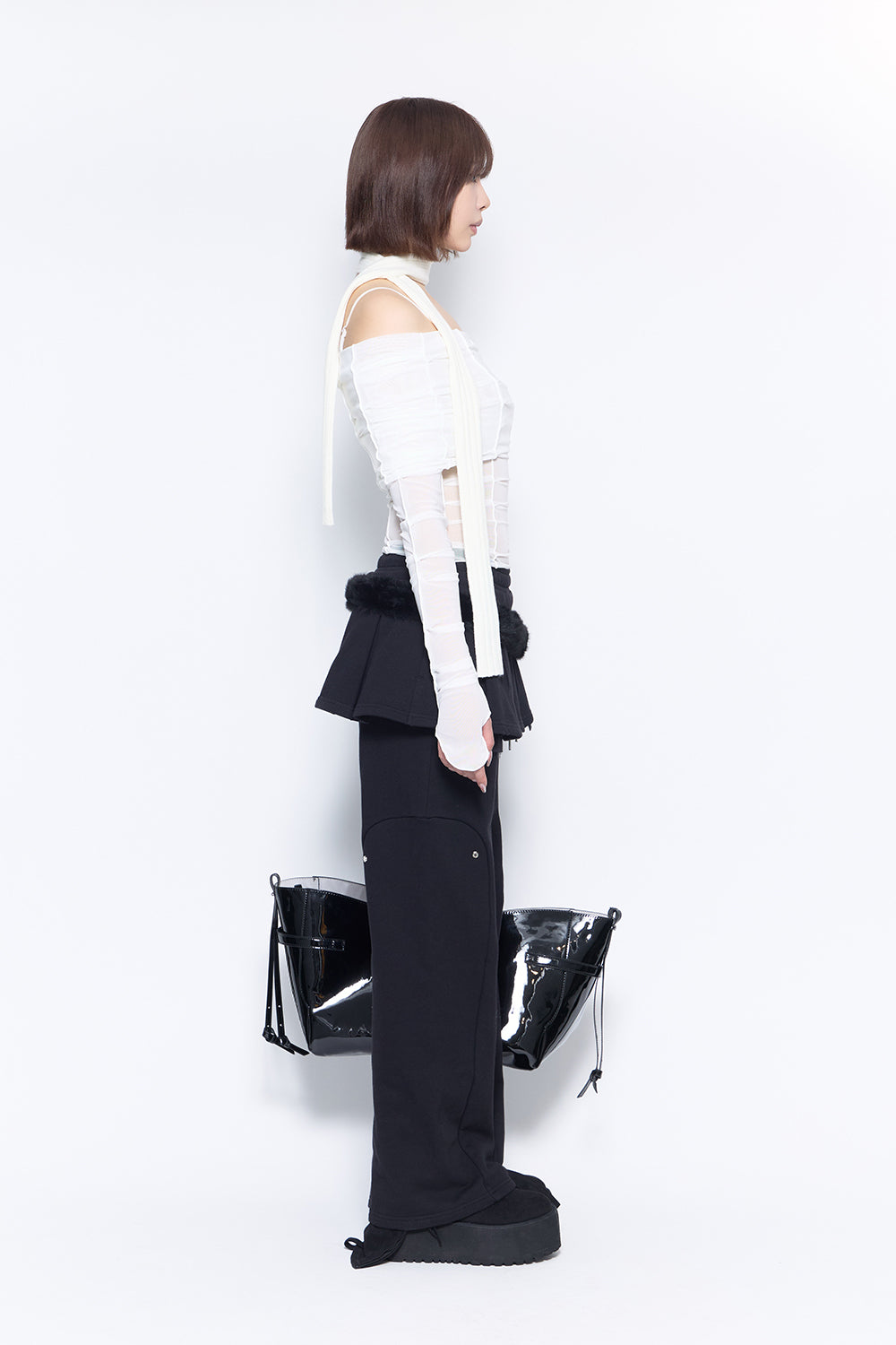 S classic skirt pants sweat