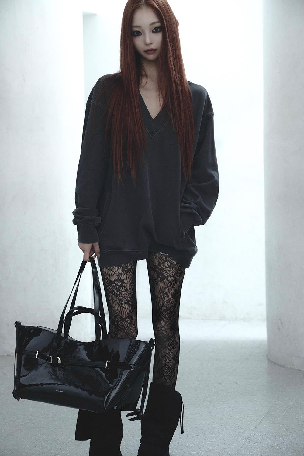 S loose fit sweat shirts