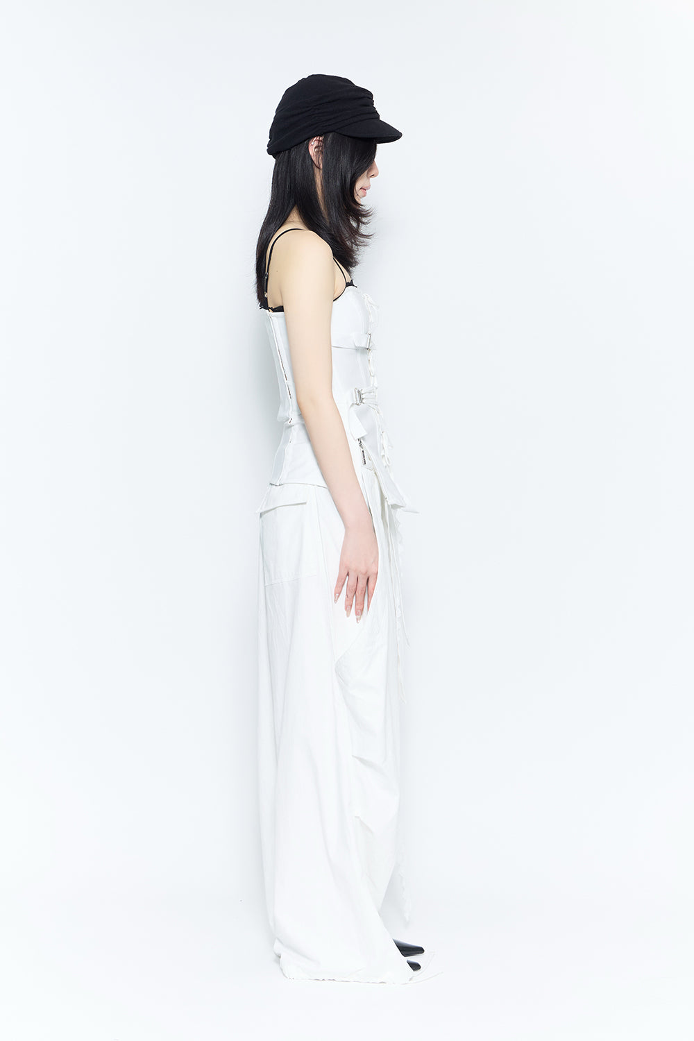 veil cargo pants scarf set